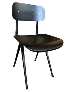 MF Cramer Metal Legs Plywood Seat and Back Dining Chair thumbnail 7