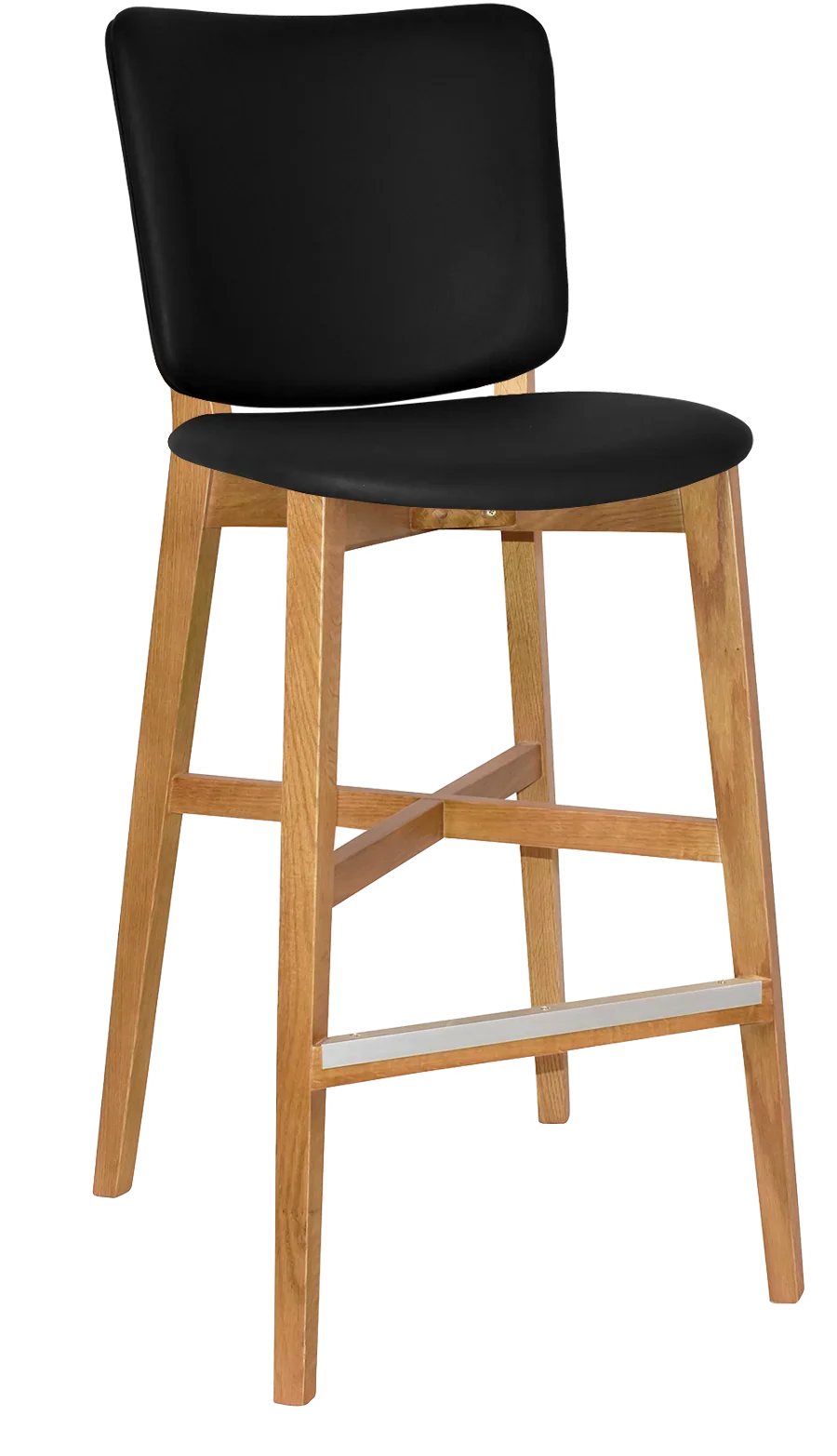 EZ STOOL DAKOTA UPH 2 LIGHTOAK - GRAVITY NAVY
