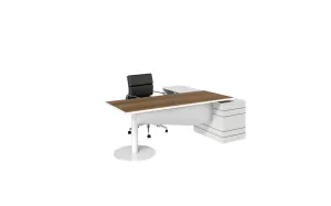 DD Geo Verse Executive Desk with Return thumbnail 3