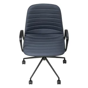 OL Sofia PU Leather Upholstered Boardroom Chair with Tilt and Arms thumbnail 5