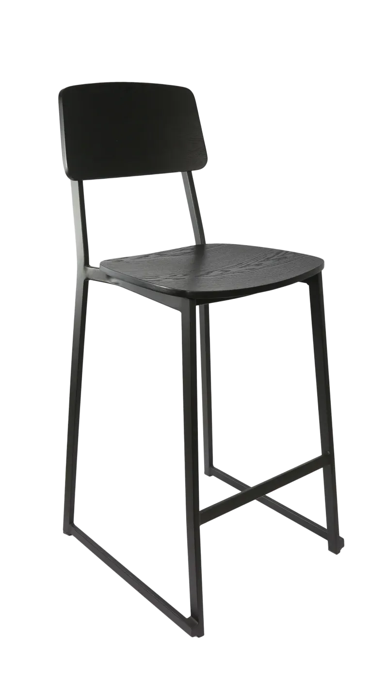 FL Durafurn Denver Plywood Seat Hospitality Bar Stool