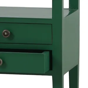 CR Eton Solid Timber 2 Drawer Bedside Table thumbnail 5