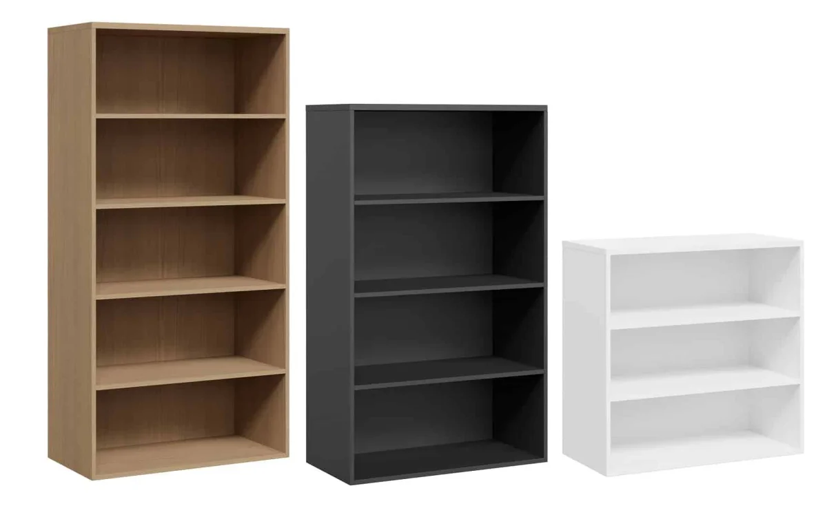 DD CLBC Bookcases with Adjustable Shelves – 1500mm High