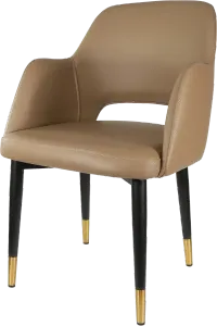 FL Sorbet Vinyl Upholstered Metal Legs Hospitality Chair thumbnail 1