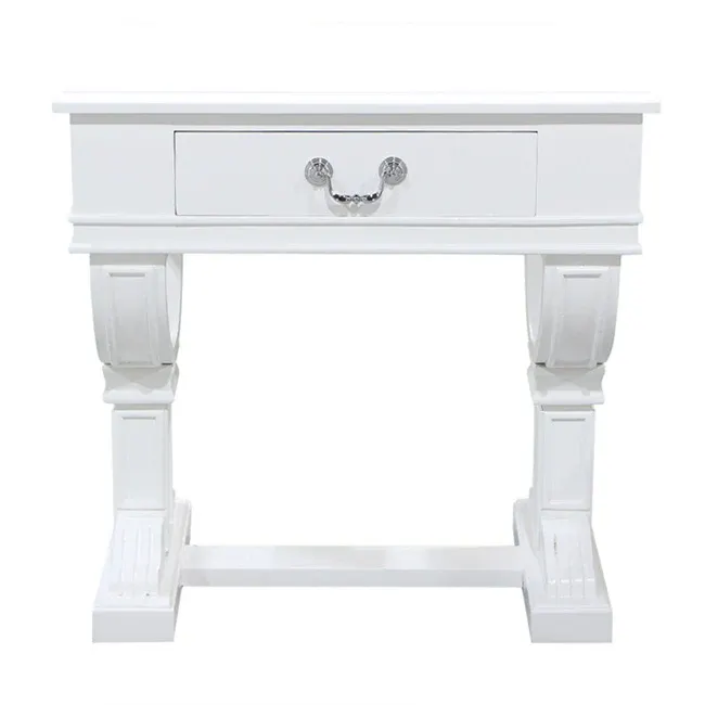 DA Curtis Solid Timber 1 Drawer Bedside Table