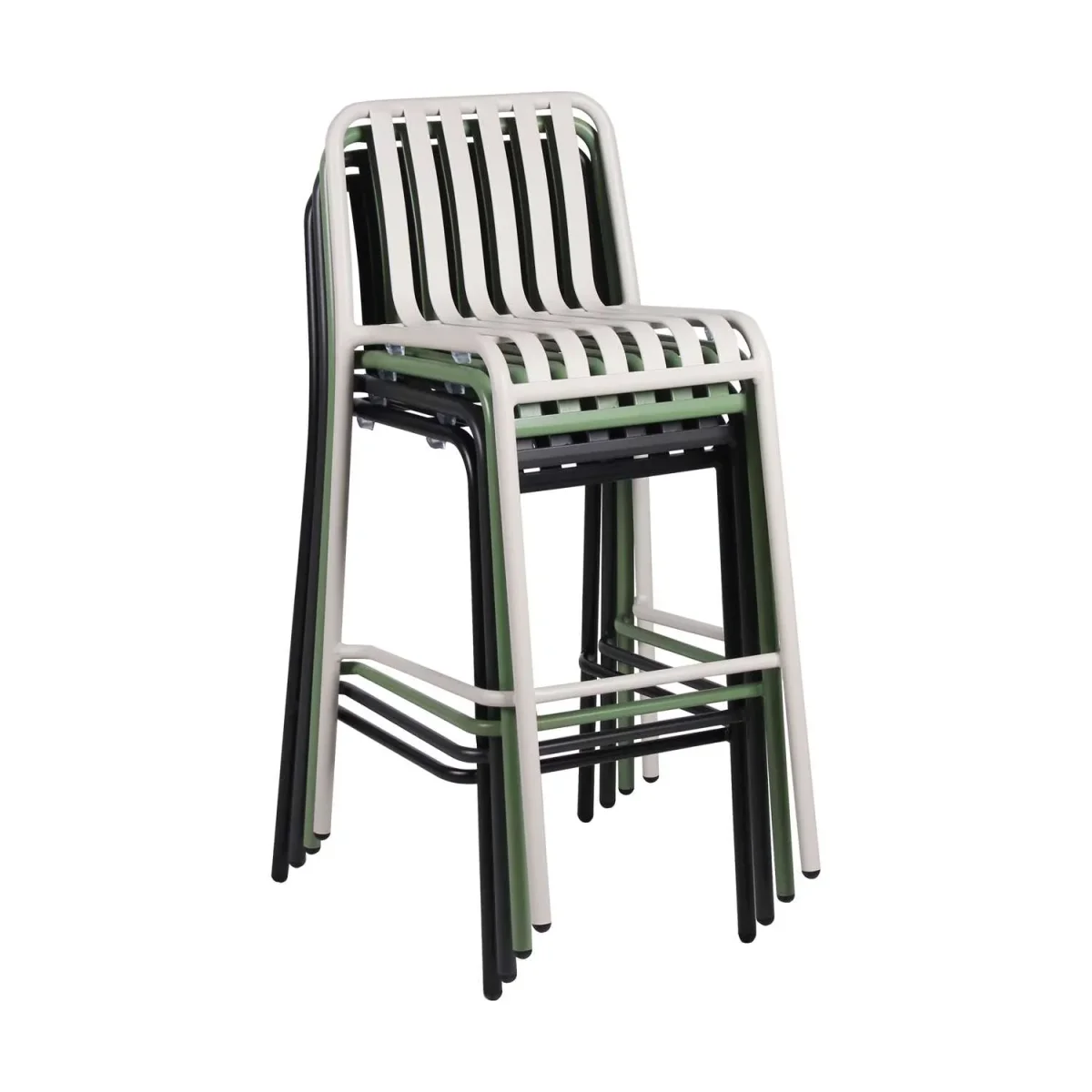 FL Boardeaux Aluminium Stackable Hospitality Outdoor Barstool thumbnail 5
