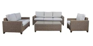 VI Dockside Synthetic Rattan Wicker 3 Seater Outdoor Lounge thumbnail 3