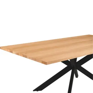 VI Barlow MDF Top with Metal Base Dining Table thumbnail 5