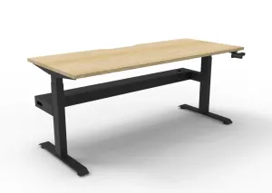 RL Boost Crank Single User Manual Height Adjustable Desk with Cable Tray thumbnail 2