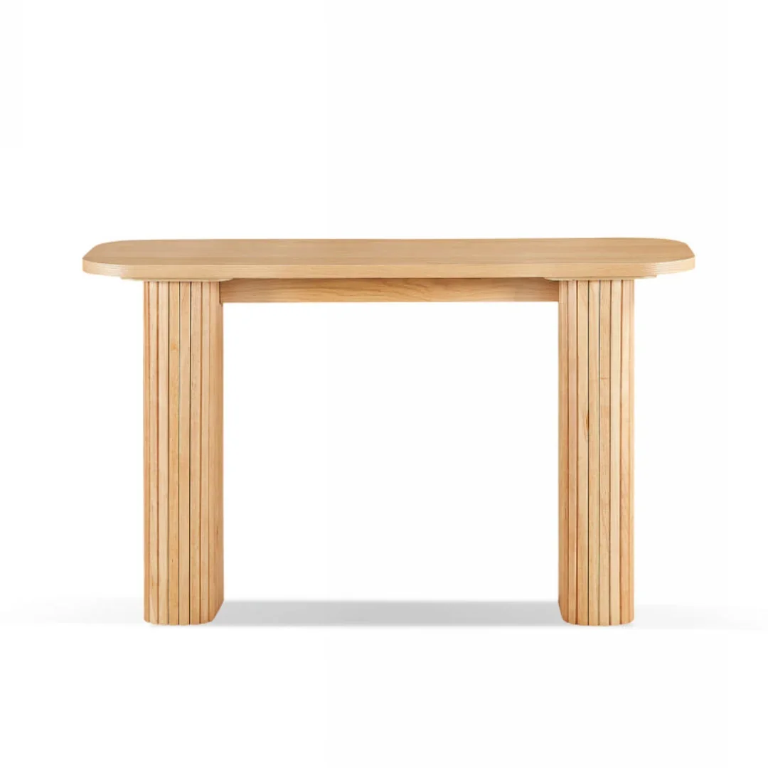 BT Melba Hall Table with Table Mablel Top - Natural or Black