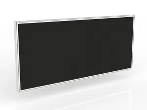 Ol Anvil Desk 2-User Double Sided Workspace with Splice Fabric Screen & White Frame thumbnail 19