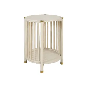 CR Arlo Solid Timber Round Side Table thumbnail 1