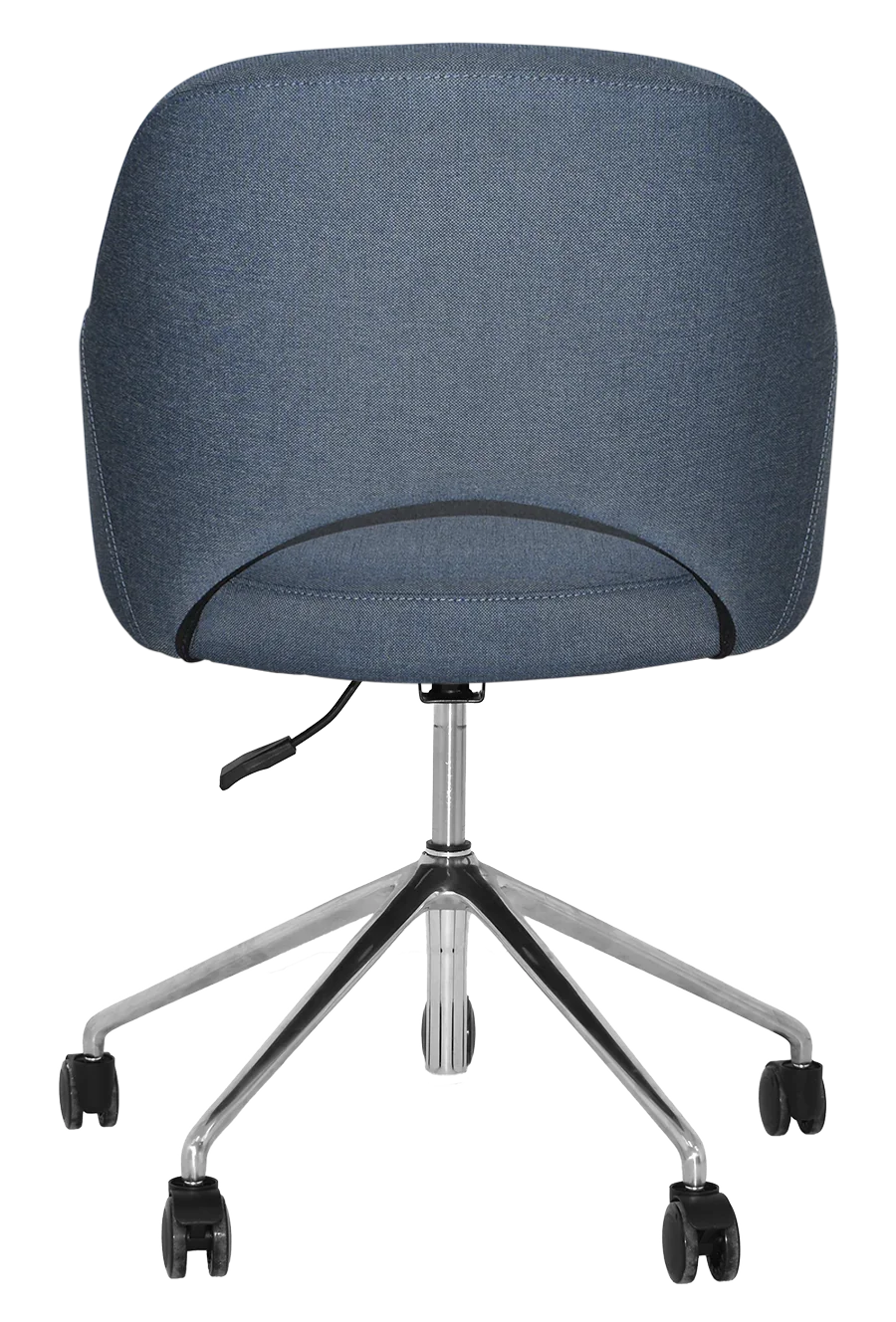 EZ ARM CHAIR ALBURY CASTOR V2 POLISHED ALUM