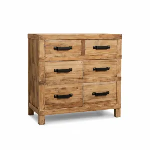 MF Recycled Elm Timber 2 Drawer 2 Door Cabinet thumbnail 1