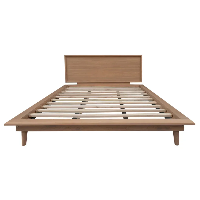 CT Gatsby Solid Timber Queen Platform Bed Frame
