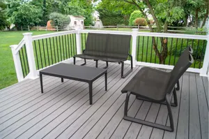 FL Pacific Hospitality Outdoor Lounge Sofa thumbnail 4