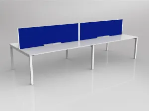 OL Axis 4 User Double Sided Workstation with Screen - Breathe Fabric thumbnail 11