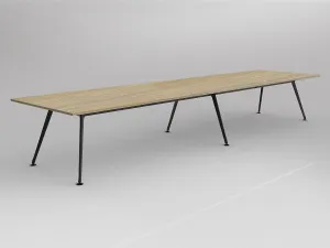 OL Team Metal Leg Boardroom Table thumbnail 2