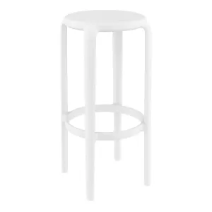 FL Tom Hospitality Outdoor Stackable Bar Stool thumbnail 12