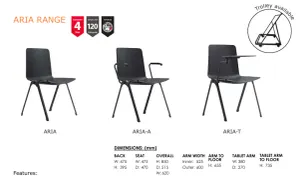 ST Aria Multi Purpose Stackable Hospitality Chair thumbnail 4