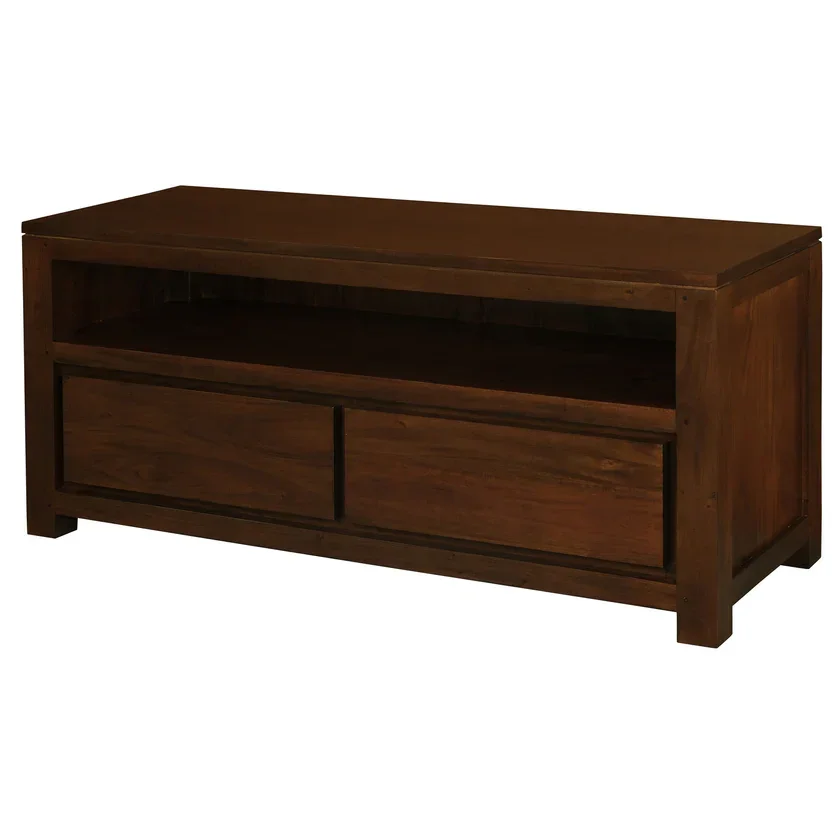 CT Amsterdam Solid Timber 2 Drawer Entertainment Unit