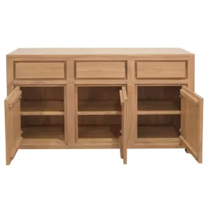 CT Amsterdam Solid Timber 3 Door 3 Drawer Buffet thumbnail 2