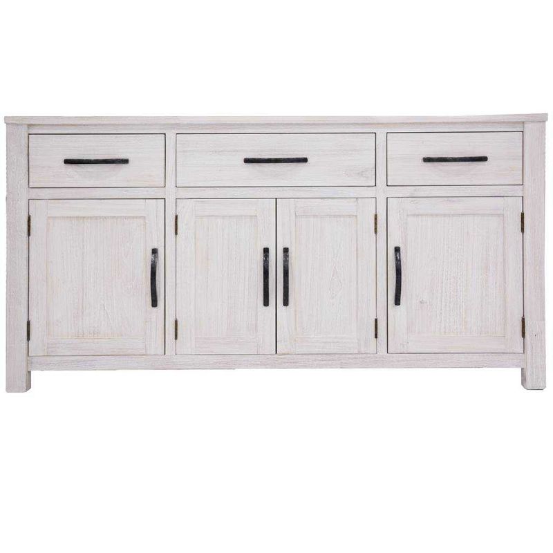 VI Florida Solid Timber 4 Door 3 Drawer Buffet