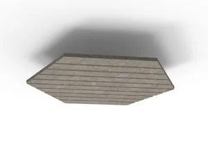 RL Acouline V Groove Hive Hexagonal Hanging Ceiling Panels thumbnail 25
