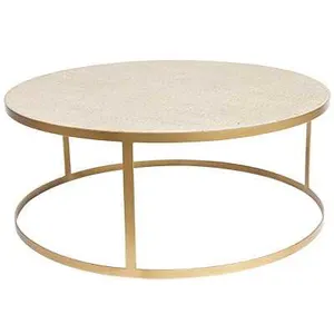 SH Marina Glass Top Round Nesting Coffee Tables thumbnail 3