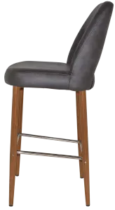 EZ STOOL ALBURY SIDE 750 METAL LIGHTOAK thumbnail 2