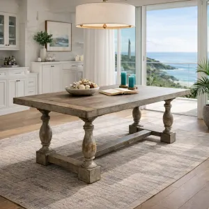 MF Monastery Recycled Oregon Timber Dining Table thumbnail 3