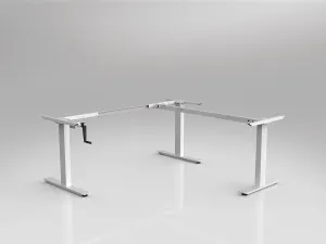 OL Agile Winder Height Adjustable 90° Workstation Frame thumbnail 6