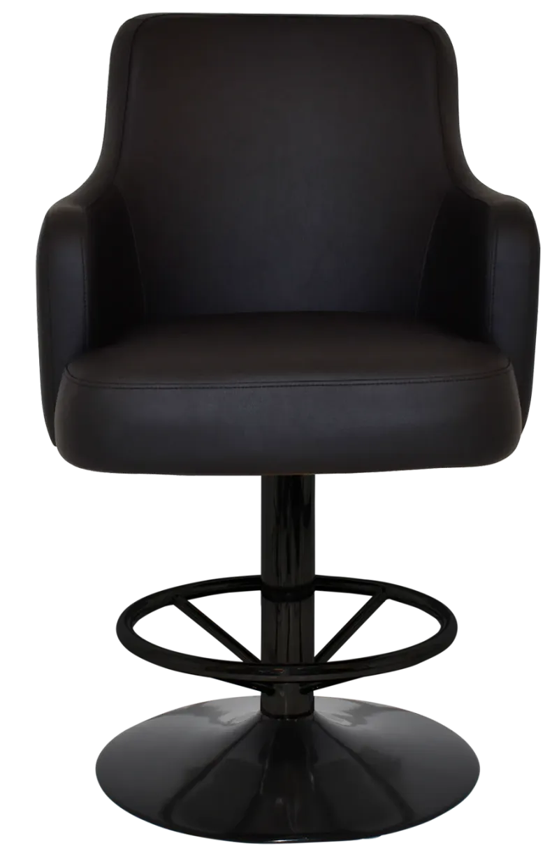 EZ GAMING STOOL TRUMP DISC BLACK