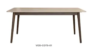 VI Cotswold Sintered Stone Top Timber Frame Dining Table thumbnail 1