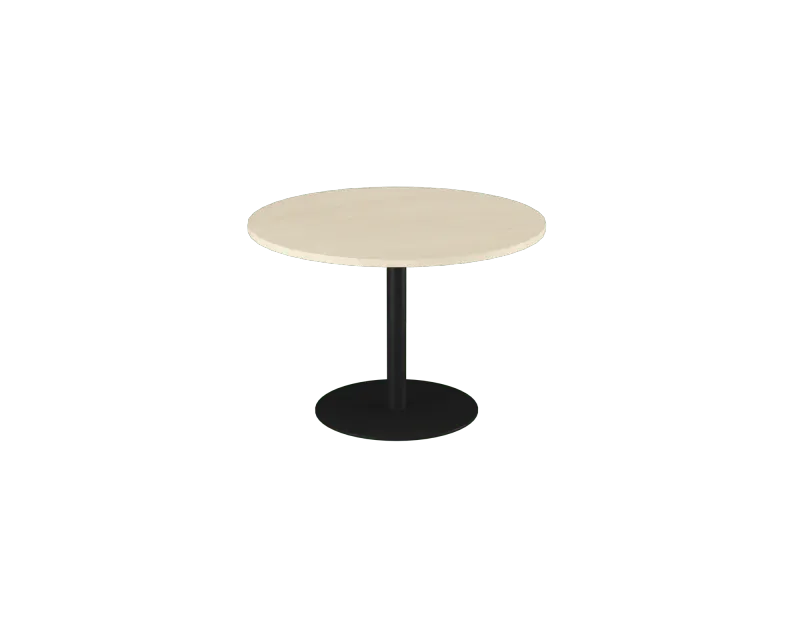 OL Metal Disc Base Round Meeting Table