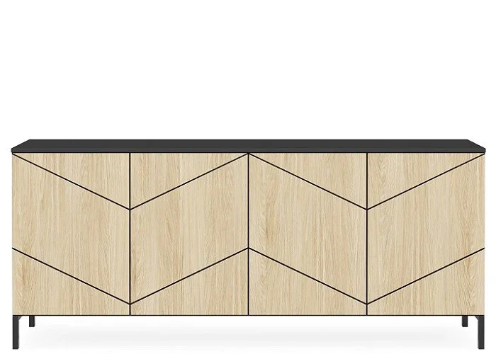 DD Austin 4 Door Credenza Buffet