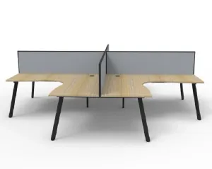 RL Eternity Workstation for 4 Users with SHUSH30 Screen thumbnail 4