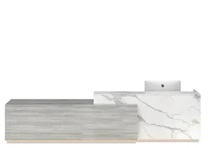 DD Graphite Low Height Reception Counter thumbnail 1