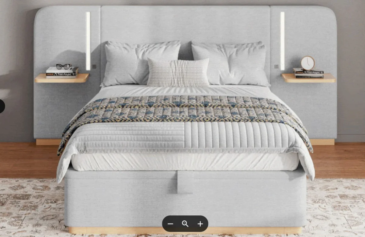 AW Isabelle Gaslift Beds Queen and King Size