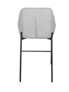VI Titan Fabric Upholstered Metal Leg Bar Chair thumbnail 4