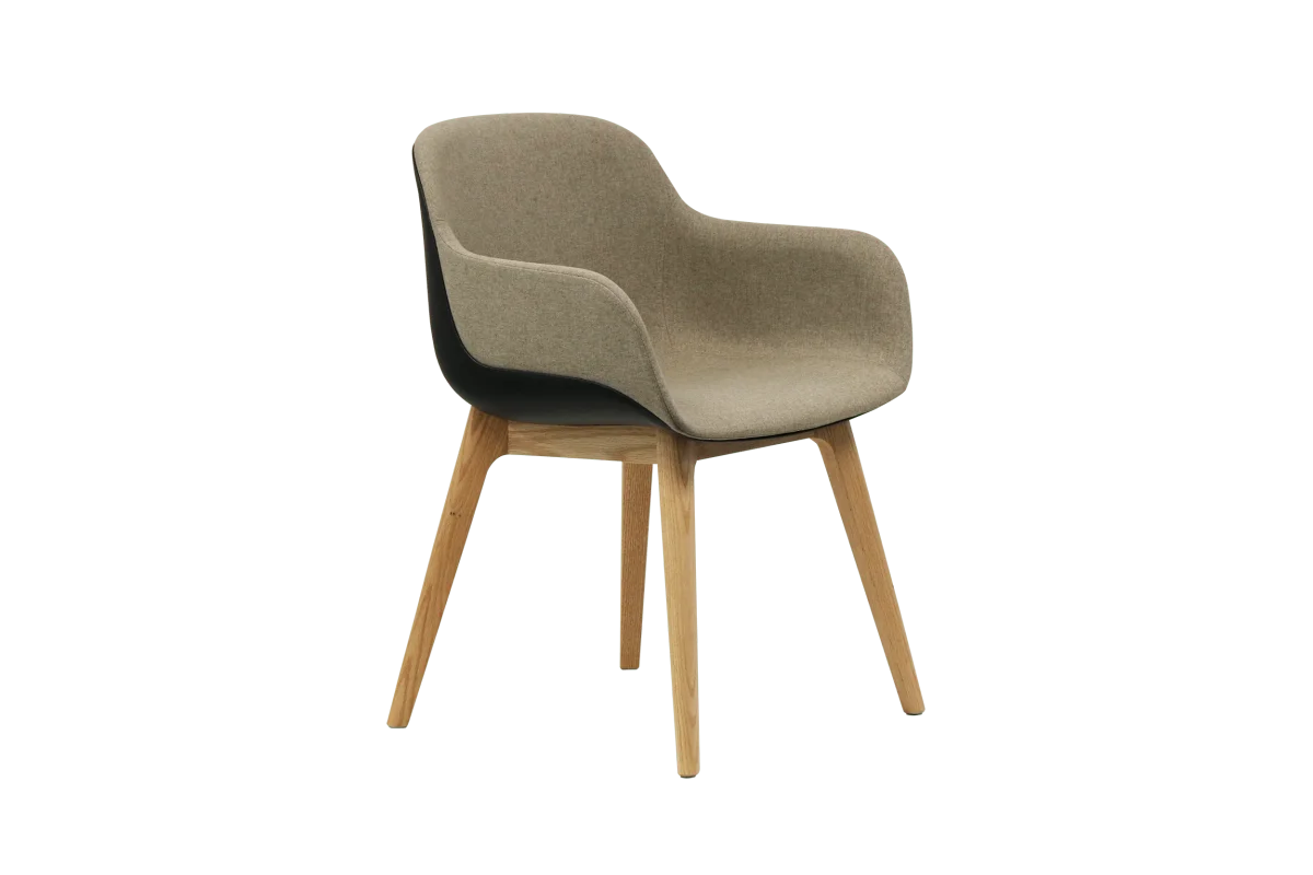 OL Venice Fabric Upholstered Breakout Chair