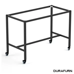 FL Spire Hospitality Square Legs Bar Height Table Frame with Castors thumbnail 3