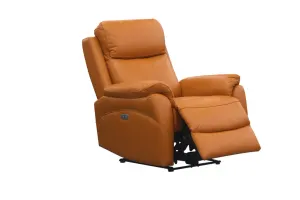 VI Camden 3 Seater Leather Electric Recliner Lounge with 2 Single Recliners thumbnail 6