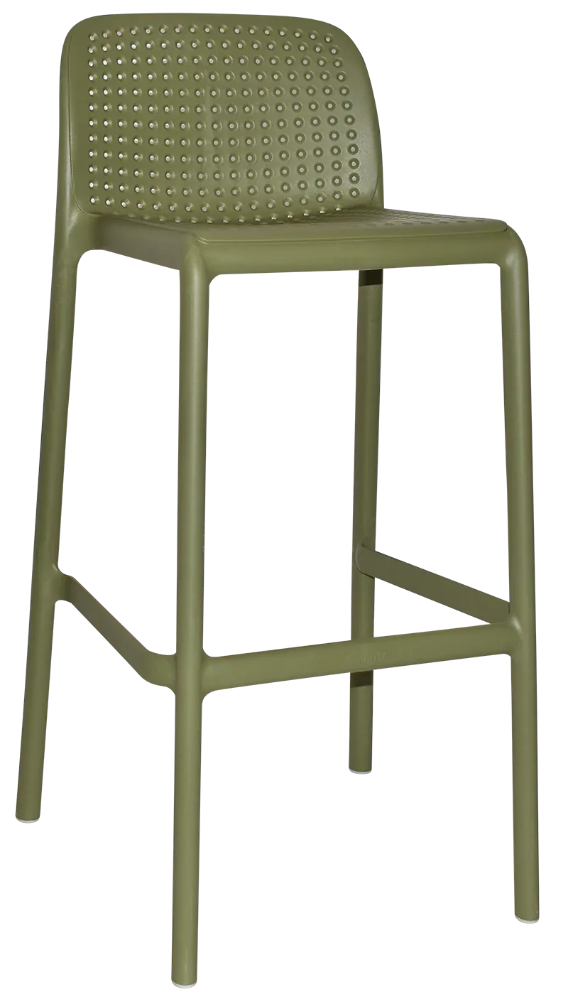 EZ Bora Hospitality Outdoor Stackable Barstool
