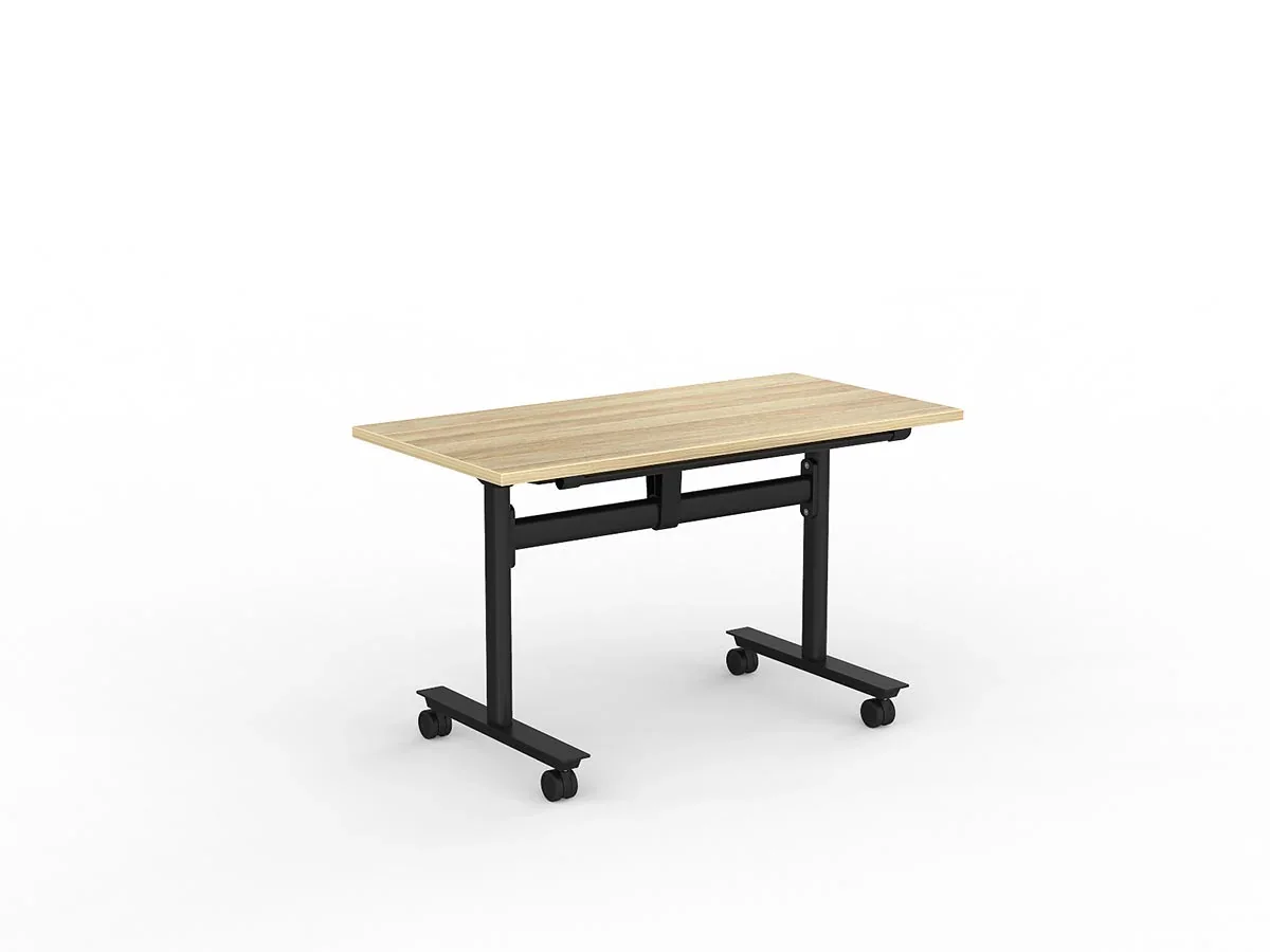 OL Agile Rectangular Flip Table with Castors