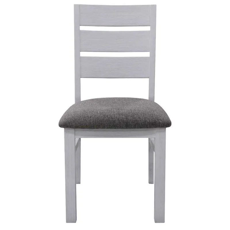 VI Homestead Solid Timber Fabric Seat Dining Chair