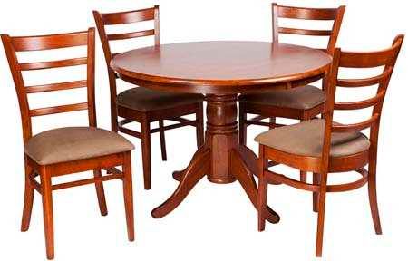 MA Jaguar Dining Set 5 Piece Fixed