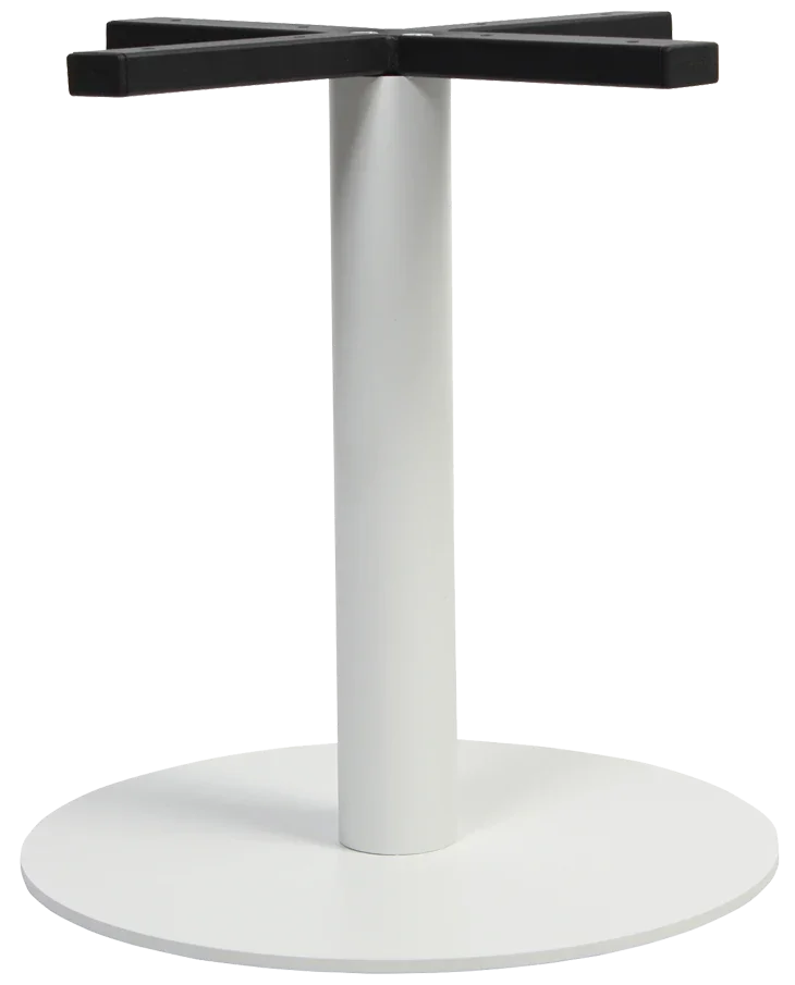 EZ BASE COFFEE TABLE PORTO DISC 400MM WHITE