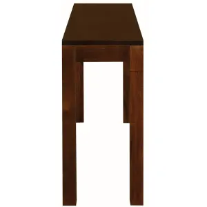 CT Amsterdam Solid Mahogany Timber 2 Drawer Sofa Table thumbnail 7