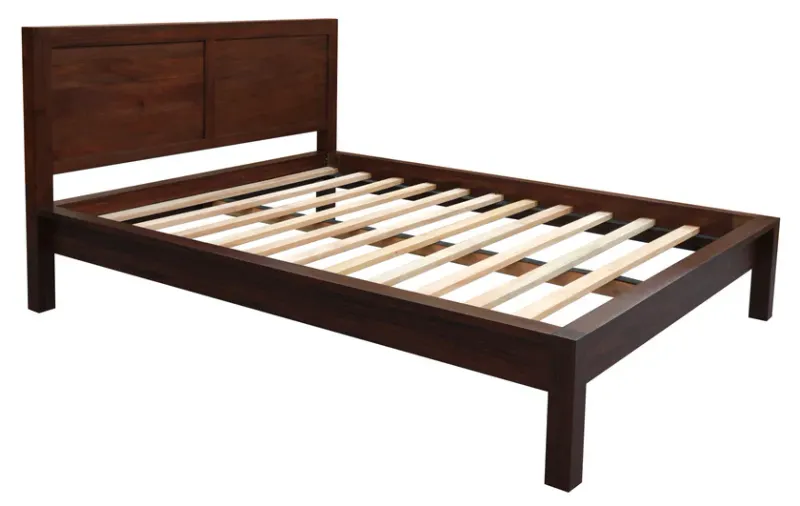 CT Amsterdam Solid Mahogany Timber Queen Bed
